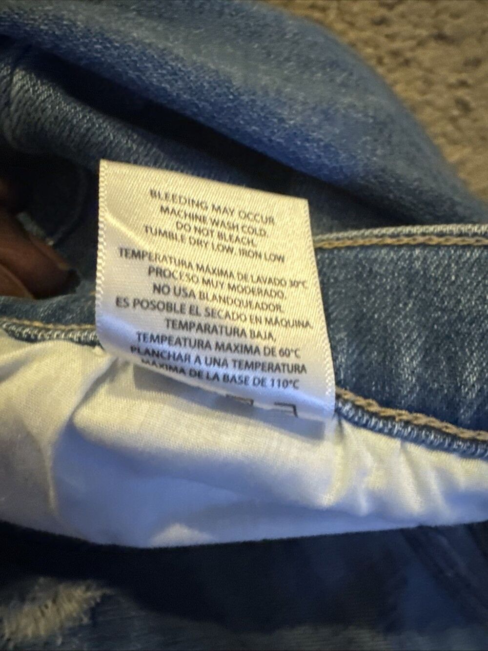 Hidden Womens Size 34 Blue Denim High Rise Jeans - Picture 11 of 15